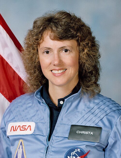 Christa McAuliffe historic photography