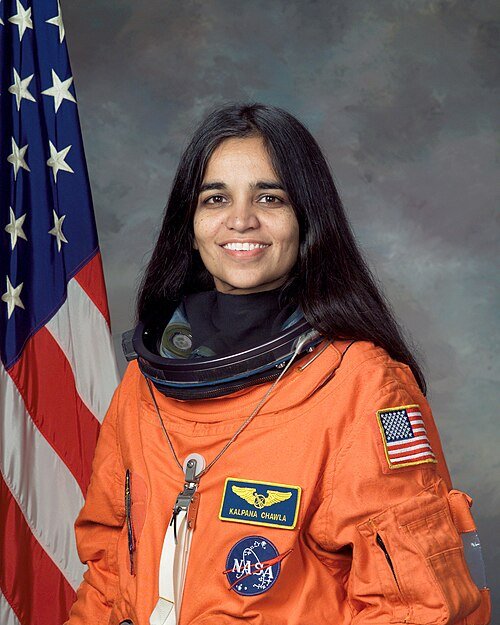 Kalpana Chawla historic photography