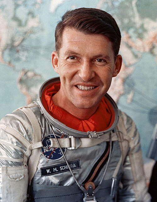 Wally Schirra historic photography
