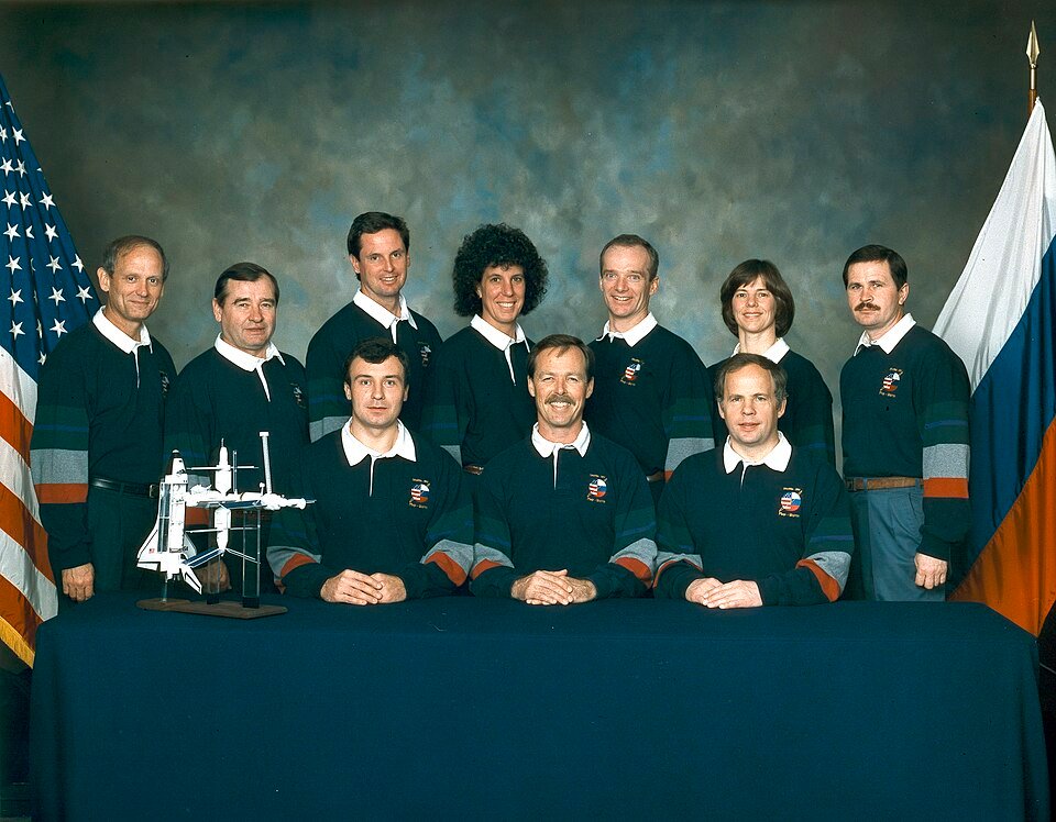 STS-71 launch operations photography