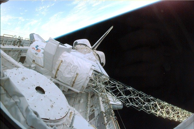 STS-99 launch operations photography