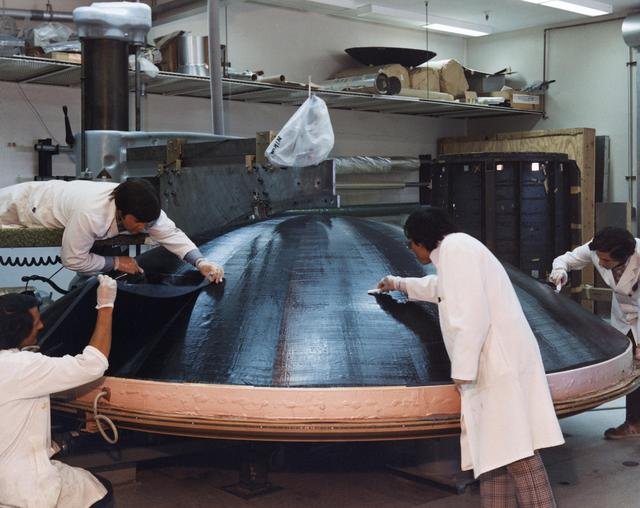 Voyager: Antenna Dish Construction