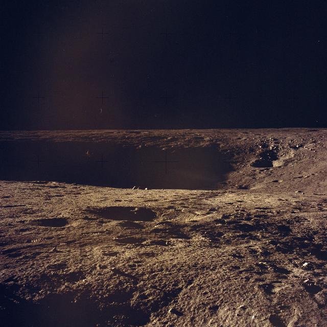 PLAQUE - LUNAR SURFACE (APOLLO XV) - MSC