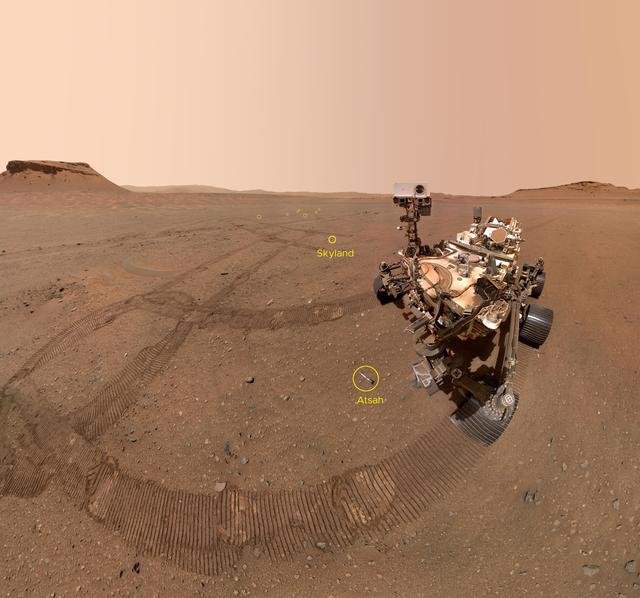 Destination for Mars Rover Curiosity