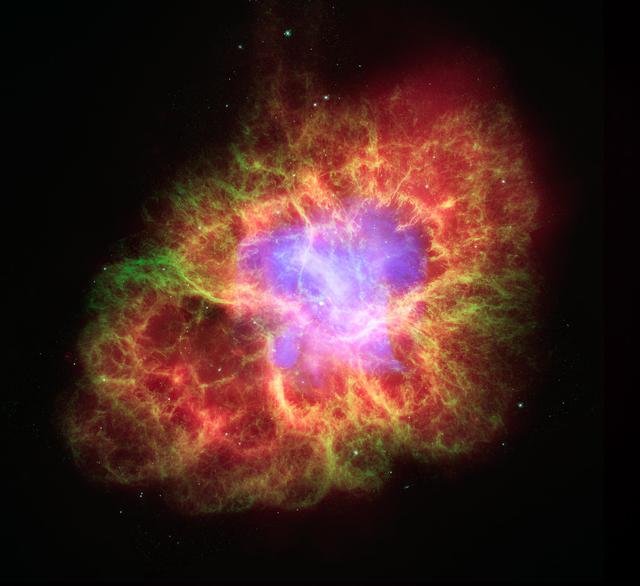 Hubble:WFPC2 and ESO:2.2-m Composite Image of 30 Dor Runaway Star