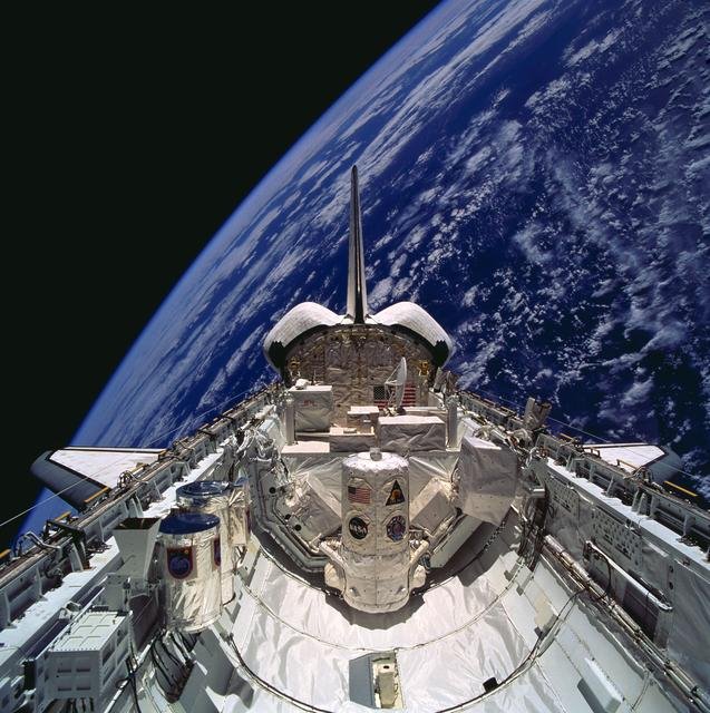 Space Shuttle Endeavour on Launch Pad