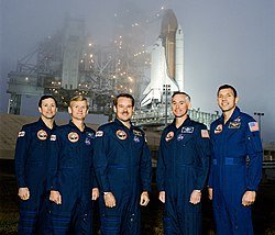 STS-36 mission operations